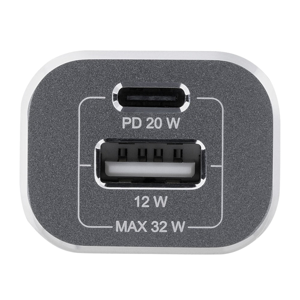 Carregador Veicular i2GO PRO USB-C + USB-A 32W