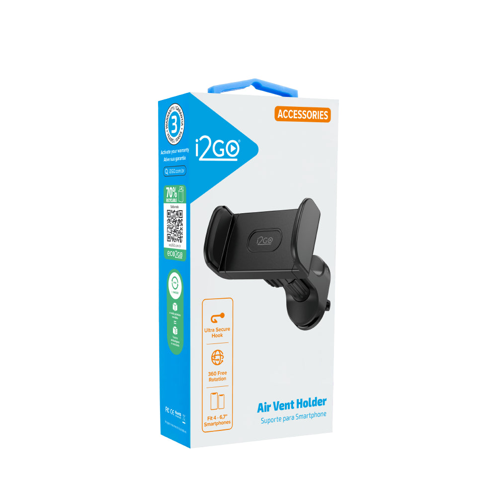Suporte Veicular de Celular i2GO Air Vent Holder